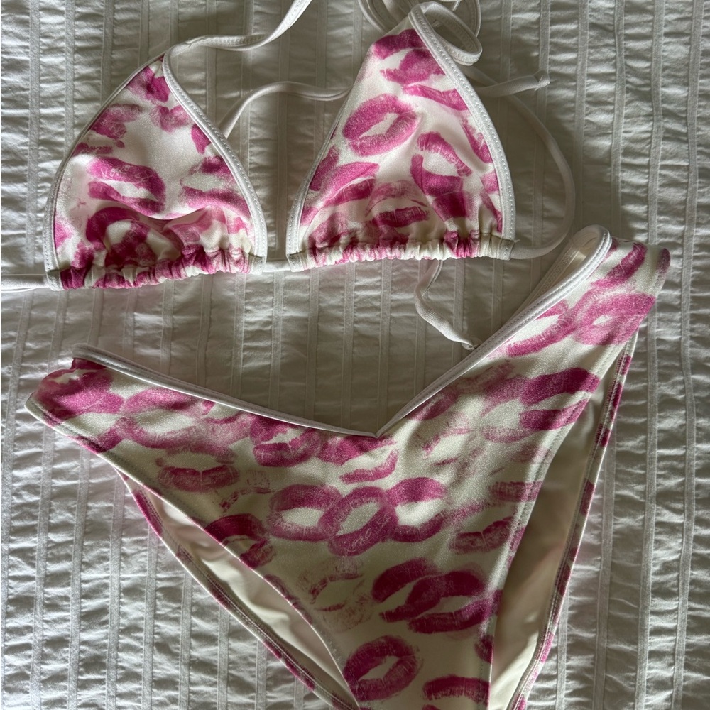 Frankie's Bikinis Pink Bikini